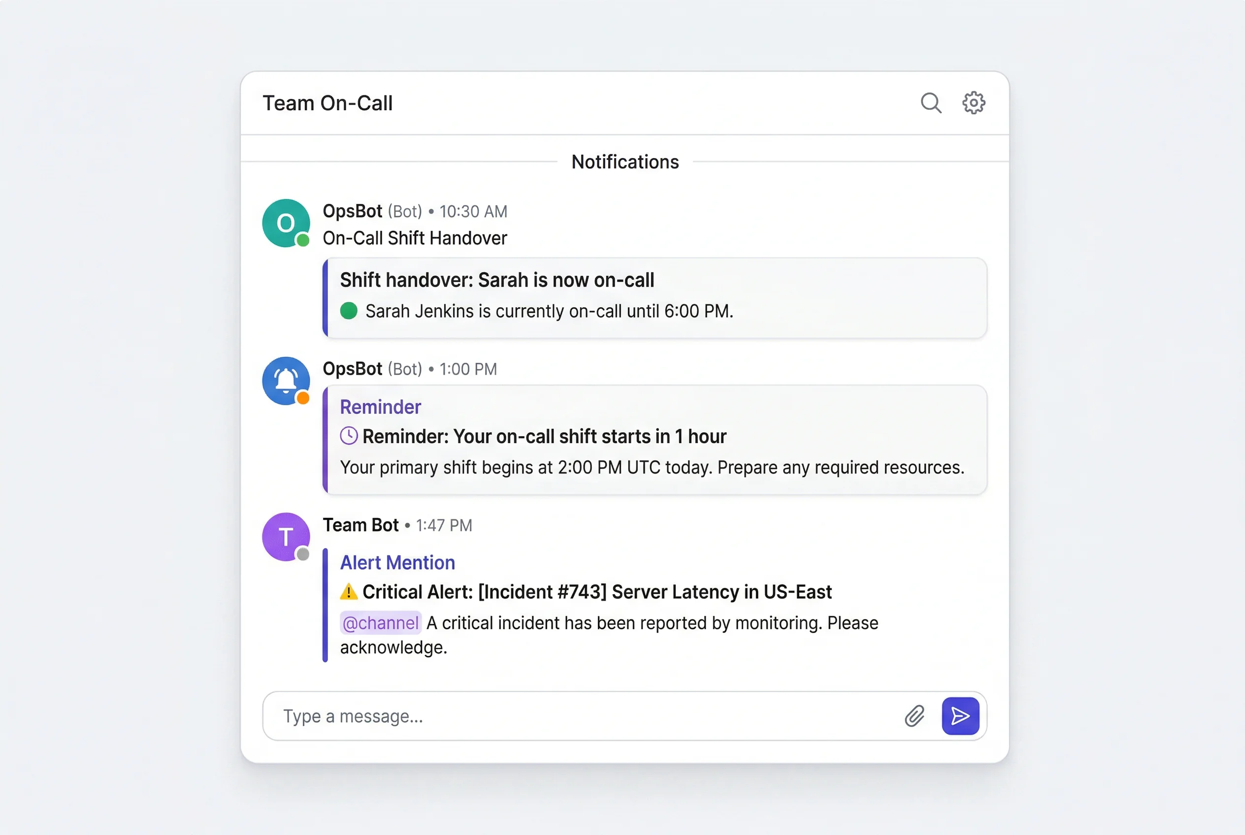 Slack-Native Notifications